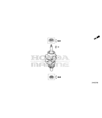 E-07 Коленвал