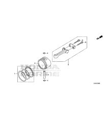 E-08 Поршень / Шатун