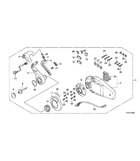 Fop-3-4 Flush Type Дистанционное управление монтаж сверху (правый)