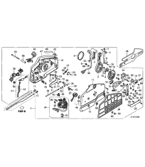 Fop-3-6 Дистанционное управление (Hi-Lex) (Handle Колпачок = Gray)