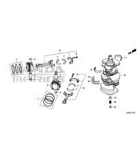 E-07 Коленвал / Поршень
