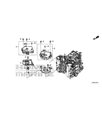 E-13-10 Распределительный вал Крышка ремня