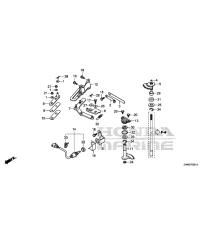 F-02-1 Переключающий вал (Dbw)