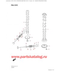 121C - Распределительный вал (Df90A, Df90Ath, Df100B)