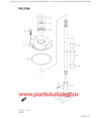 210A - Переключающая тяга (Df100At, Df115Ast, Df115At, Df140At)
