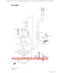 160A - Водяной насос ( (Df90T, Df115T) : (K1, K2, K3, K4, K5, K6) )