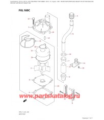 160C - Водяной насос (Df90T: (K6, K7, K8), (Df115T, Df115Wt) : (K6, K7, K8,