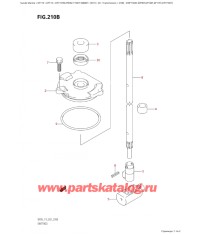 210B - Переключающая тяга (Df90T, Df100T, Df115T, Df115Wt)