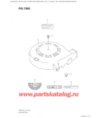 136G - Крышка механизма маховика (Df140At: e01)