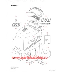 420C - Крышка двигателя (капот) (K10, 011)