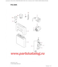 326A - Переключатель гидроподъёма / Блок управления двигателем (K2, K3)