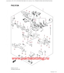 513A - Опции: Запчасти для дистанционного управления (Df9.9B, Df15A, Df20A)