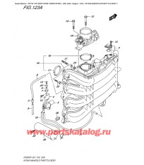 123A - Впускной коллектор / Дроссель газа