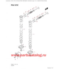 121C - Распределительный вал (Df150At, Df150Az)