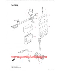 326C - Переключатель гидроподъёма / Блок управления двигателем (See Note)