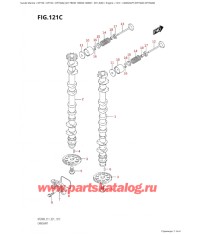 121C - Распределительный вал (Df150At, Df150Az)