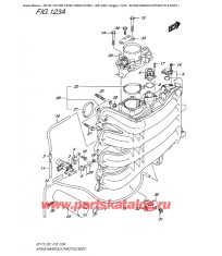 123A - Впускной коллектор / Дроссель газа