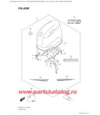 420E - Крышка двигателя (капот) (Df175Ap)