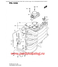 123A - Впускной коллектор / Дроссель газа