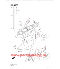 407E - Картер коробки передач ( (Df175At, Df150At) : (E01, E11, E40) )