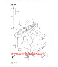407L - Картер коробки передач ( (Df175Az, Df150Az) : 023)