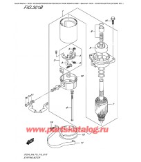 301B - Двигатель электростартера (Df25Ar P01)