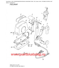 544A - Дистанционное управление в сборе, одинарное (1) (Df25Ar P01)