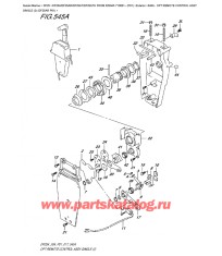 545A - Дистанционное управление в сборе, одинарное (2) (Df25Ar P01)