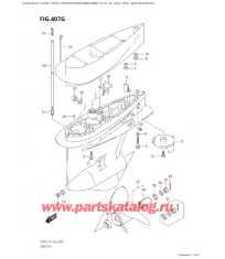 407G - Картер коробки передач (Df250T)