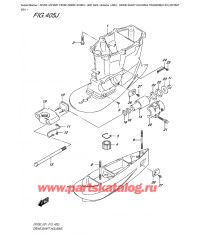 405J - Корпус вала передачи Transom (X, xx) (Df250T E01)