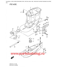 405L - Корпус вала передачи Transom (X, xx) (Df250Z E01)