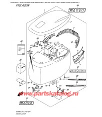 420A - Крышка двигателя (капот) (Df300A E01)