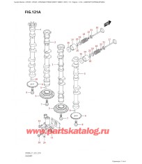 121A - Распределительный вал (Df350A, Df325A)