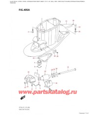 405A - Корпус вала передачи ( (Df350A, Df325A, Df300B) : X-