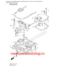 401A - Основание двигателя (Df40A) (Df40Ast) (Df50A) (Df60A)