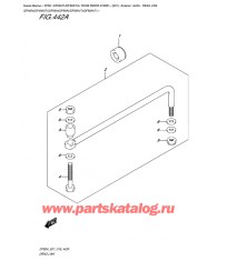 442A - Переключающая тяга (Df40A) (Df40Ast) (Df50A) (Df60A) (Df50Avt) (Df60Avt)