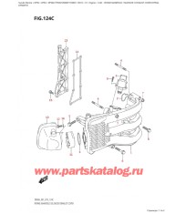 124C - Впускной коллектор / Глушитель / Кожух выхлопной трубы (Df50A,