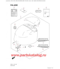 420E - Крышка двигателя (капот) (Df80A: (021, 022, 023) )