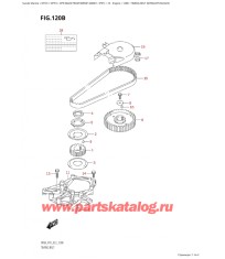 120B - Ремень распредвала ( (Df8A, Df9.9A) : 023)
