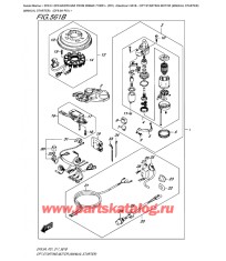561B - Опции: электростартер (ручной Стартер) (ручной Стартер) (Df9.9A P01)