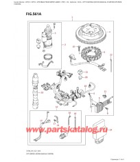 561A - Опции: электростартер (ручной Стартер) (Df9.9B: m-