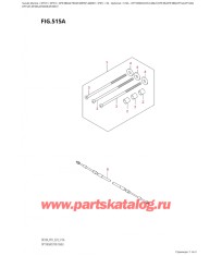 515A - Опции: трос дистанционного управления (Df9.9B, Df9.9Br, Df15A, Df15Ar,