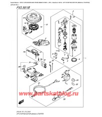561B - Опции: электростартер (ручной Стартер) (Df9.9A P01)