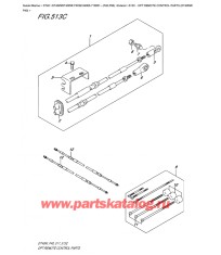 513C - Опции: Запчасти для дистанционного управления (Dt40Wr P40)
