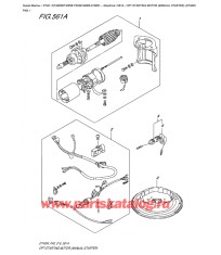 561A - Опции: электростартер (ручной Стартер) (Dt40W P40)