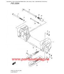 335A - Кронштейн транца (Dt9.9A P40)