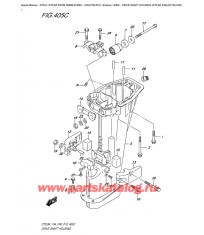 405C - Корпус вала передачи (Dt9.9A P40) (Dt15A P40)