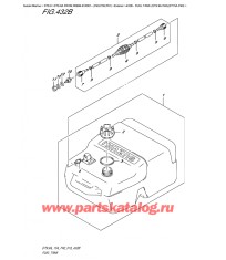 432B - Топливный бак (Dt9.9A P40) (Dt15A P40)