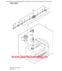 432C - Топливный бак (Resin: 12L) (Dt9.9Ak P40)